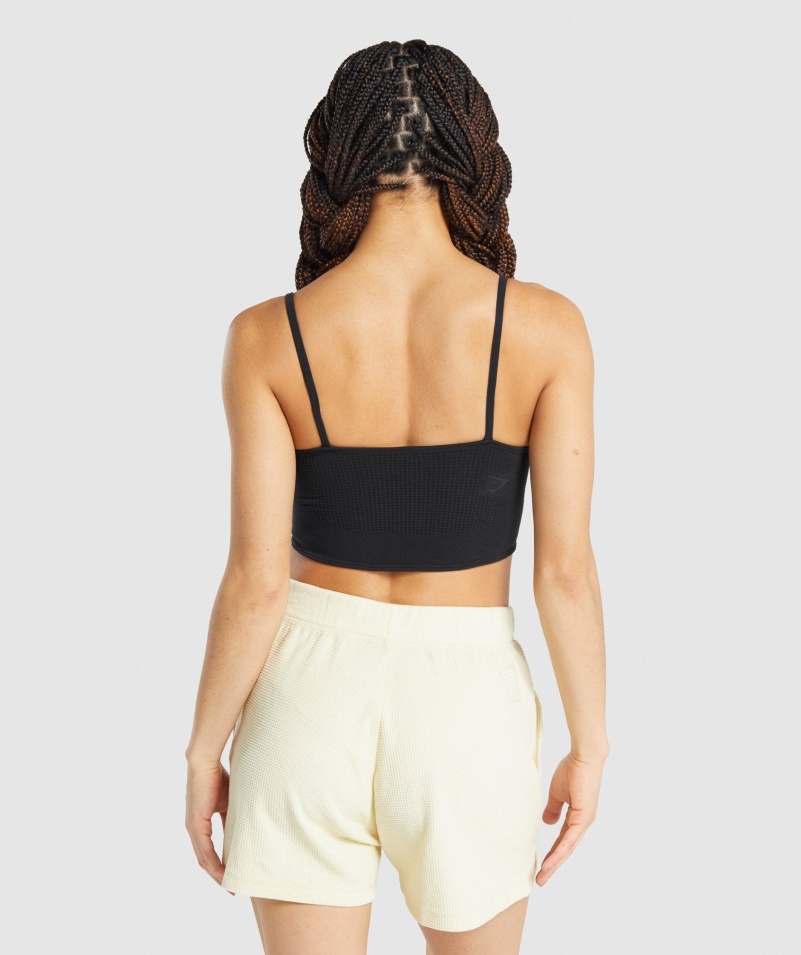 Gymshark Pauza Bralette čierna