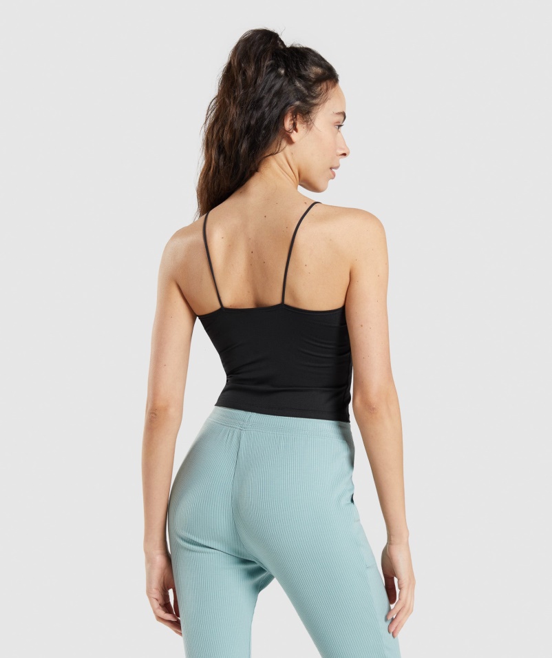Gymshark Pause Cami Tank Black
