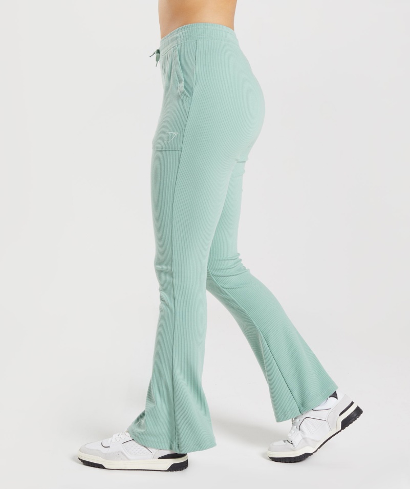 Gymshark Pauza Flared Pants Maya Blue