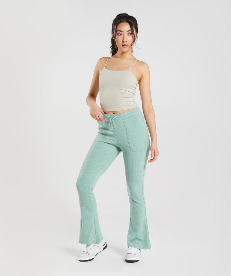 Gymshark Pauza Flared Pants Maya Blue