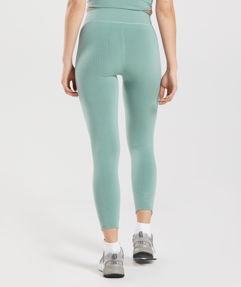 Gymshark Pause Bezšvové Legíny Maya Blue