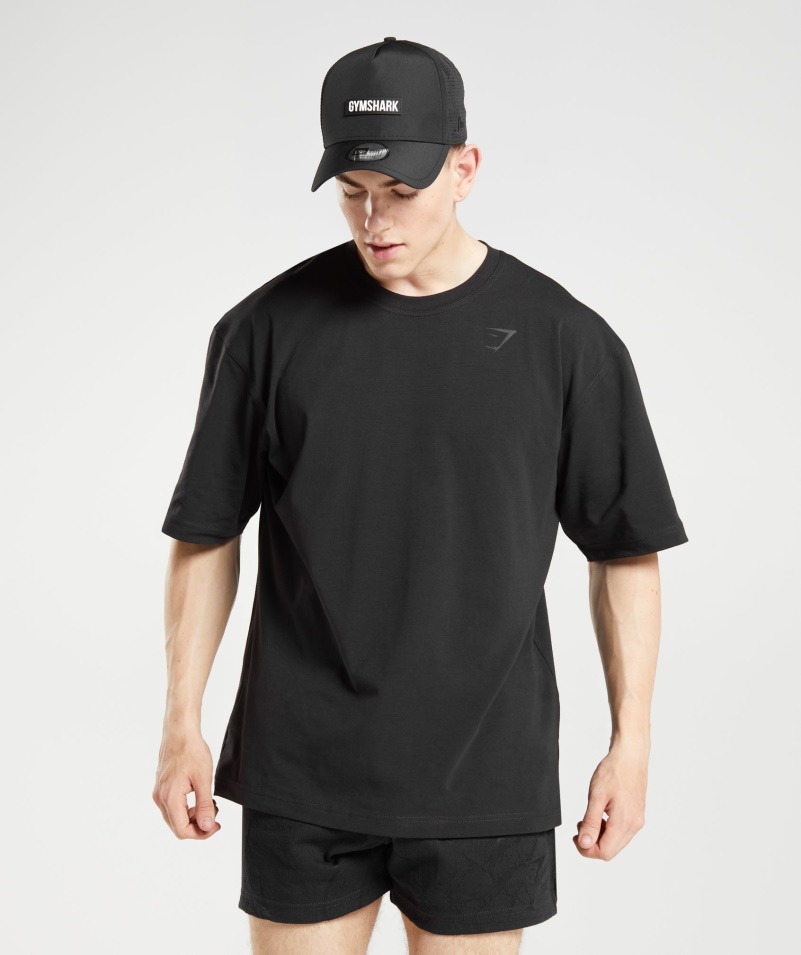 Pánske Tričko Gymshark Power čierne
