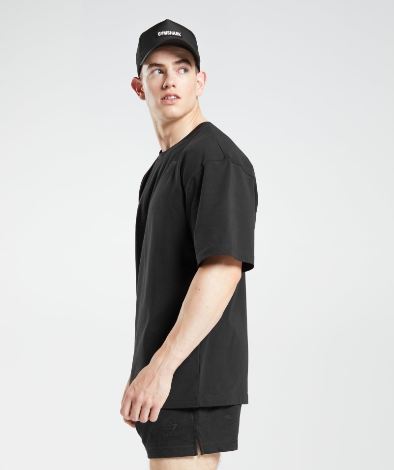 Pánske Tričko Gymshark Power čierne