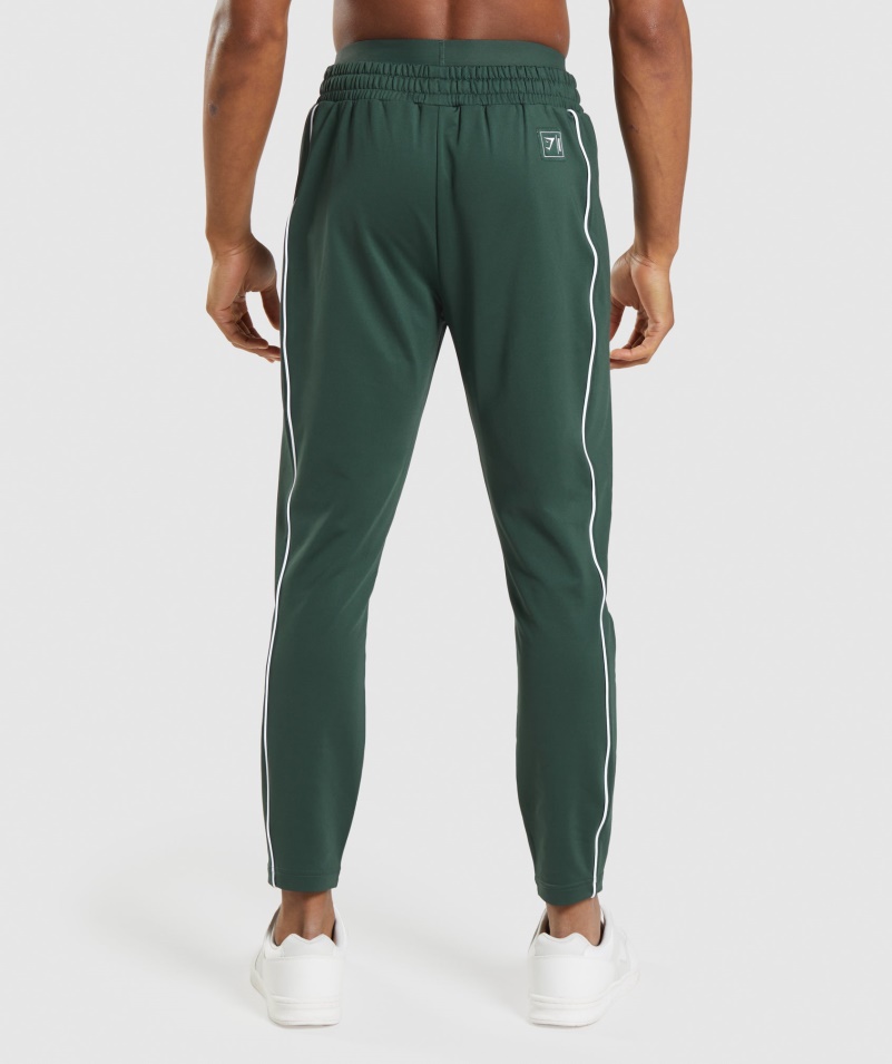 Gymshark Recess Joggers Obsidián Zeleno-biely