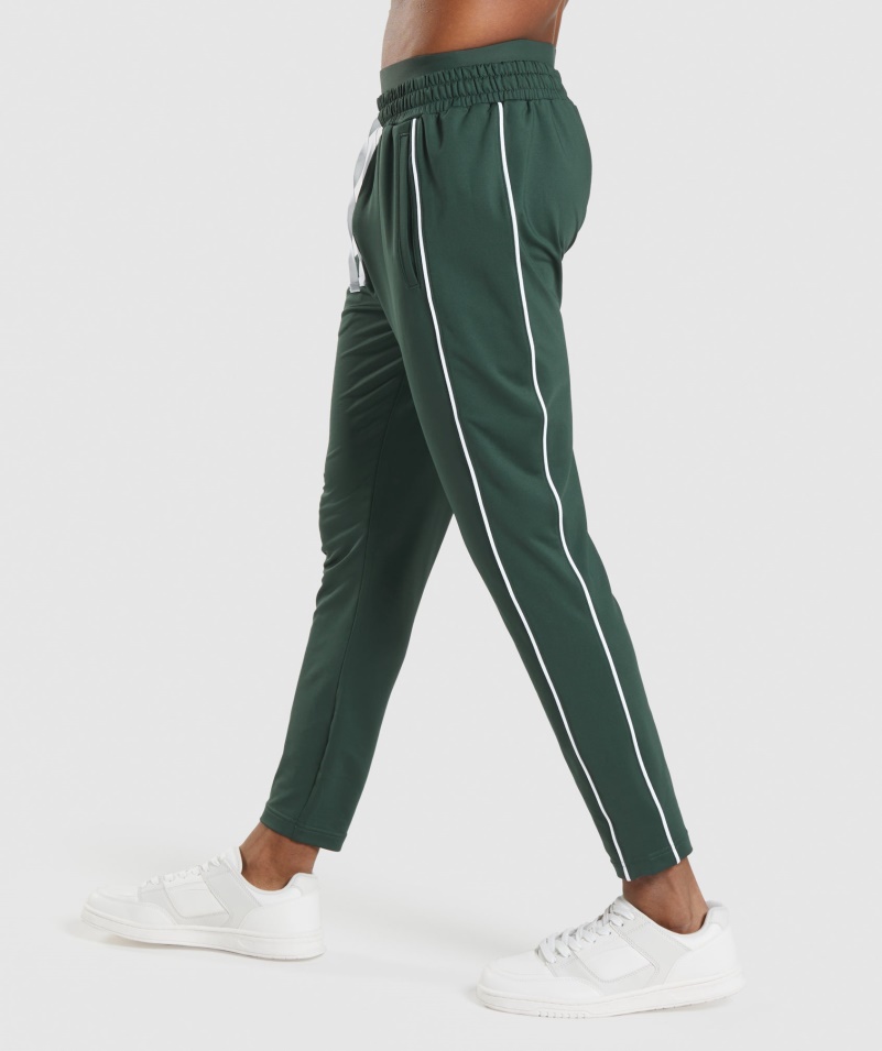 Gymshark Recess Joggers Obsidián Zeleno-biely