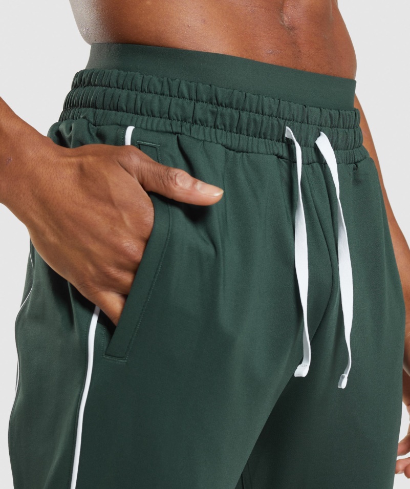 Gymshark Recess Joggers Obsidián Zeleno-biely