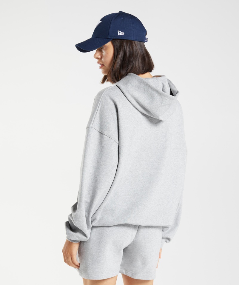 Gymshark Rest Day Pots Mikina Light Grey Core Marl