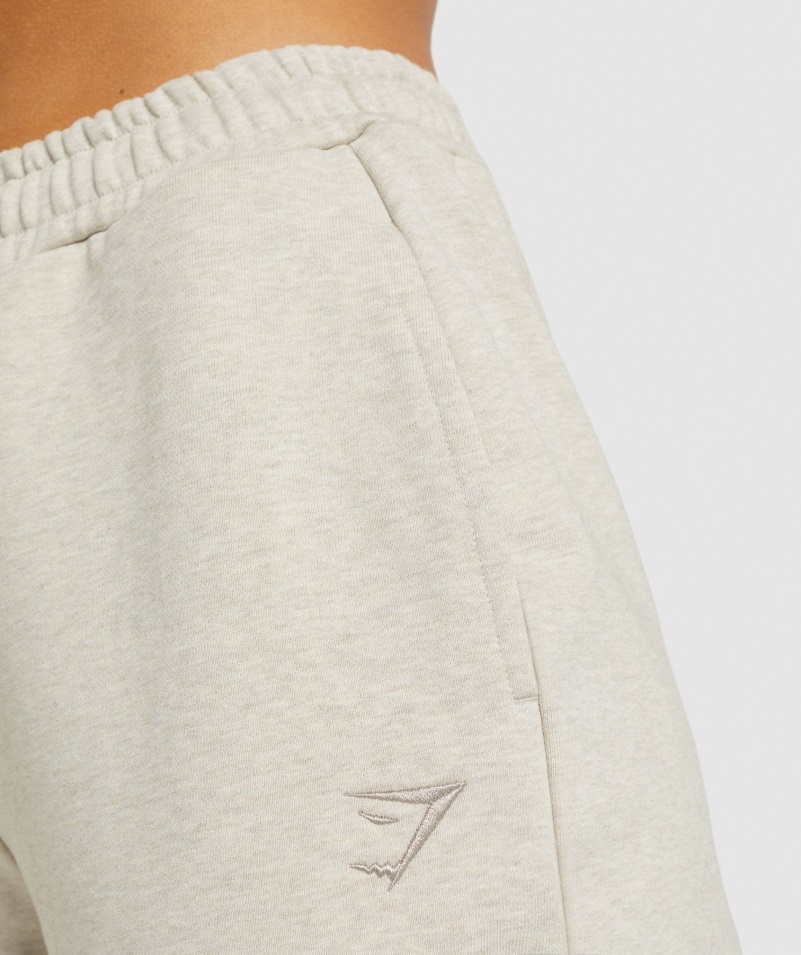 Gymshark Rest Day Potničky Joggers Beige Marl