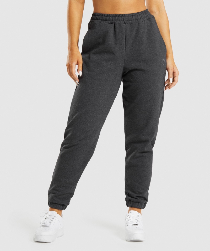 Gymshark Rest Day Potenie Bežci Black Marl