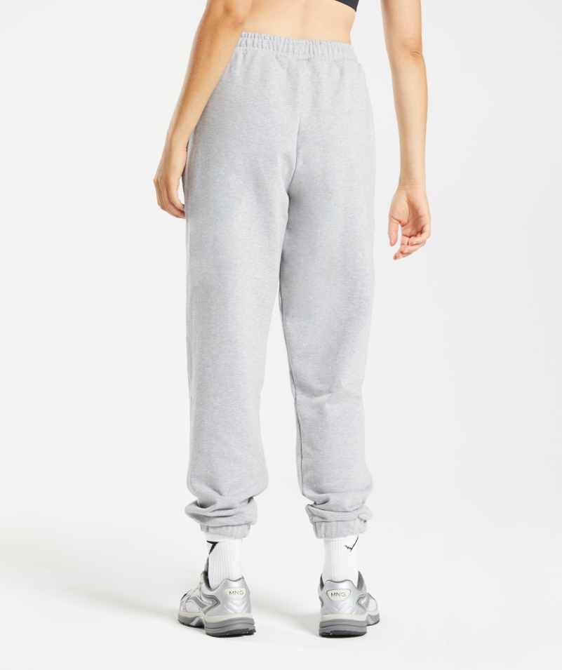 Gymshark Rest Day Potničky Joggers Svetlo Sivá Jadro Marl