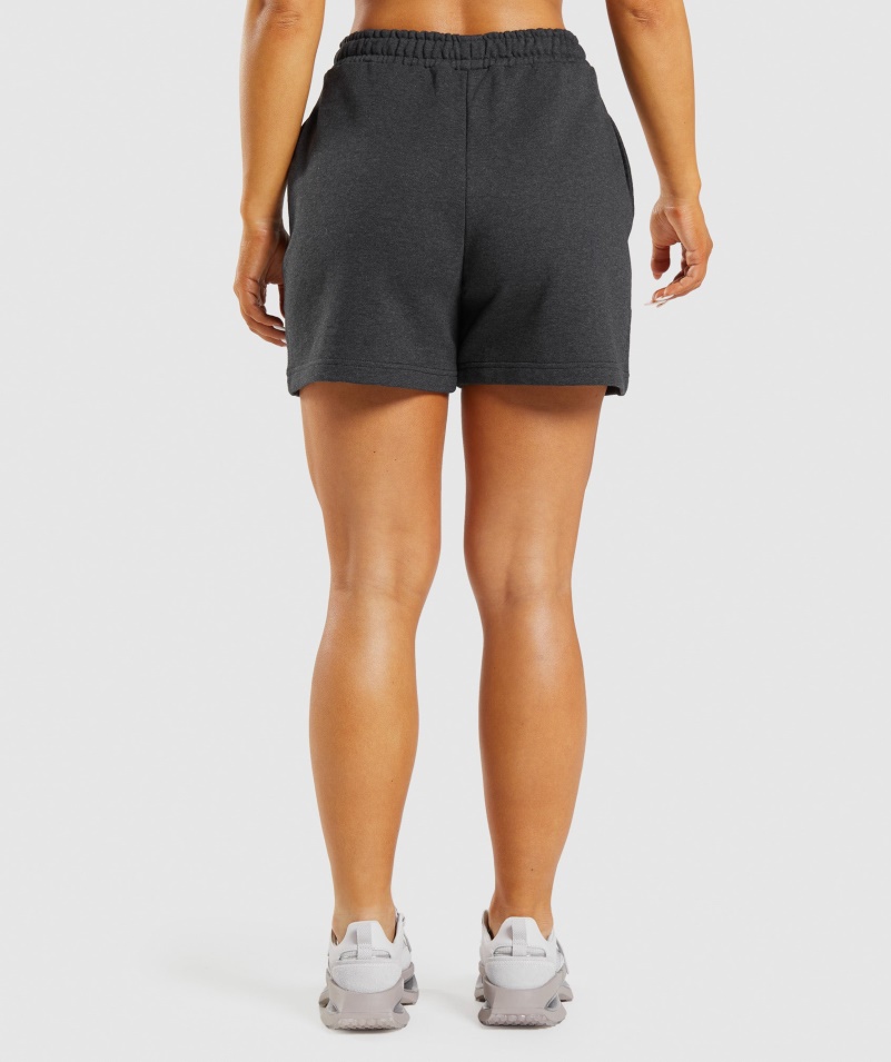 Gymshark Rest Day Pots Shorts Black Core Marl