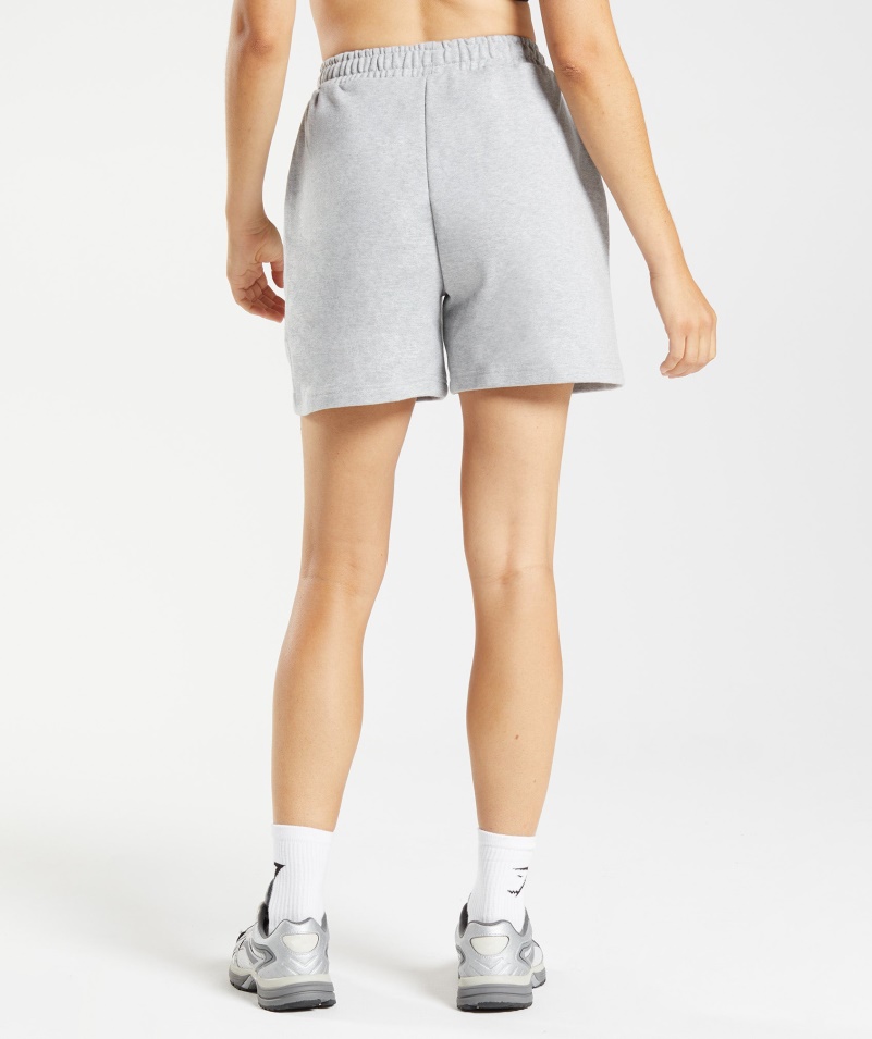 Gymshark Rest Day Pots Short Grey Core Marl