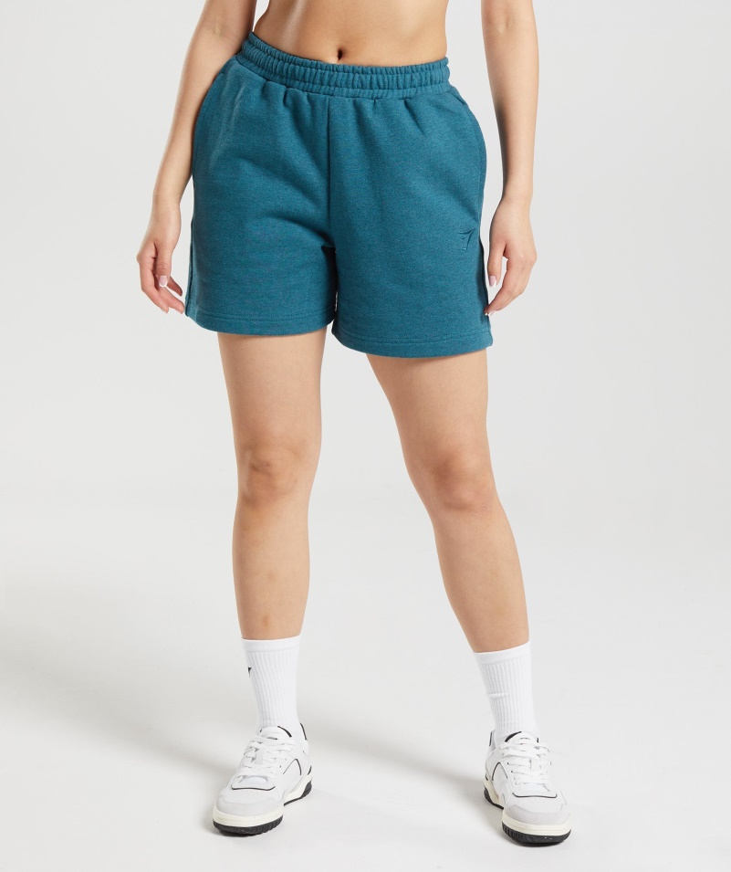 Gymshark Rest Day Pots Shorts Steel Blue Marl