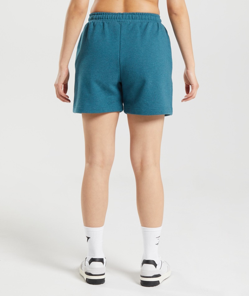 Gymshark Rest Day Pots Shorts Steel Blue Marl