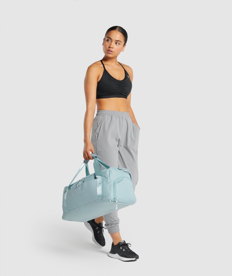 Gymshark Ruched športová Podprsenka čierna