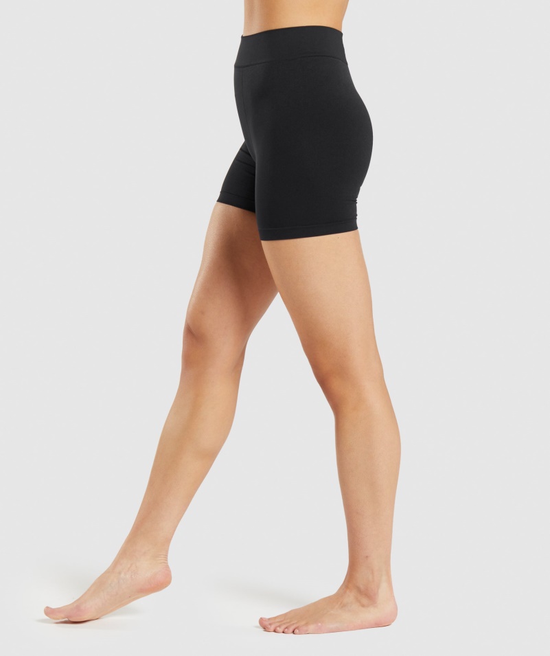 Bezšvové Boxerky Gymshark čierne