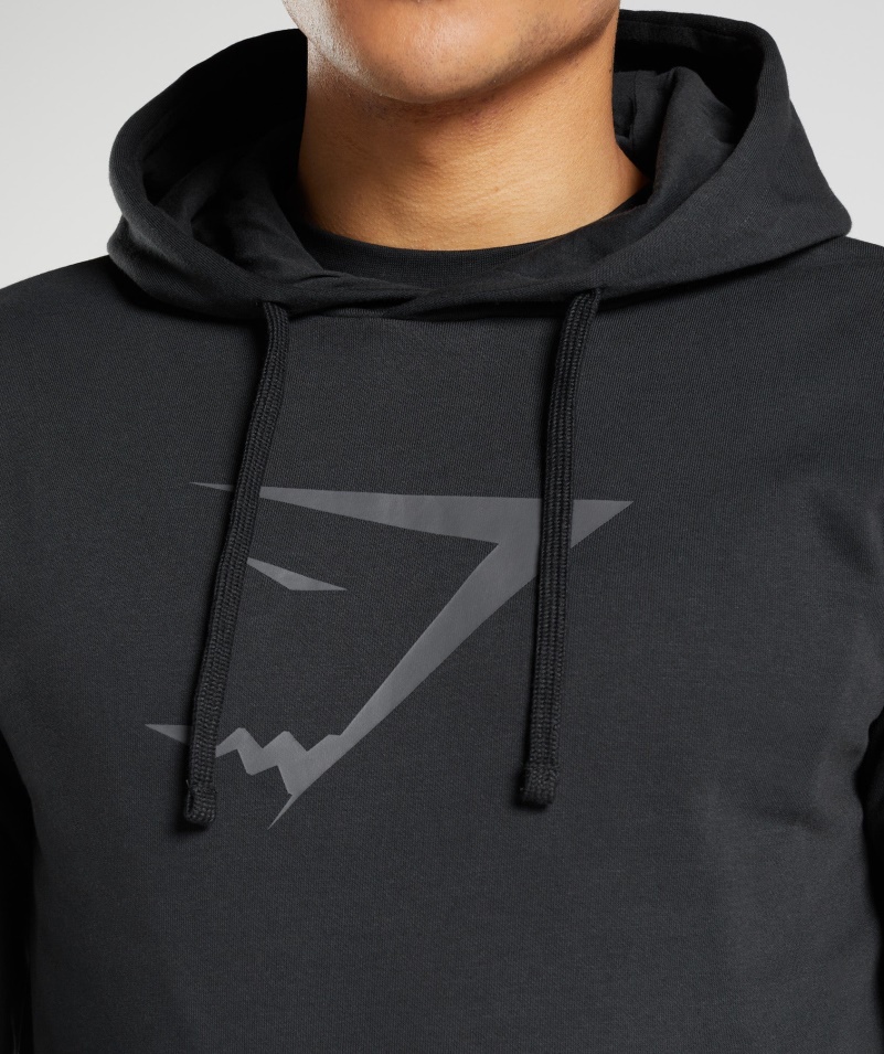 Gymshark Sharkhead Mikina S Výplňou čierna