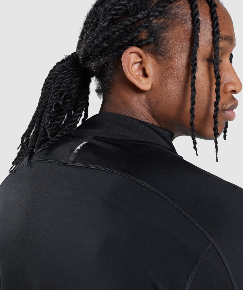 Gymshark Speed Evolve 1/4 Zips Black