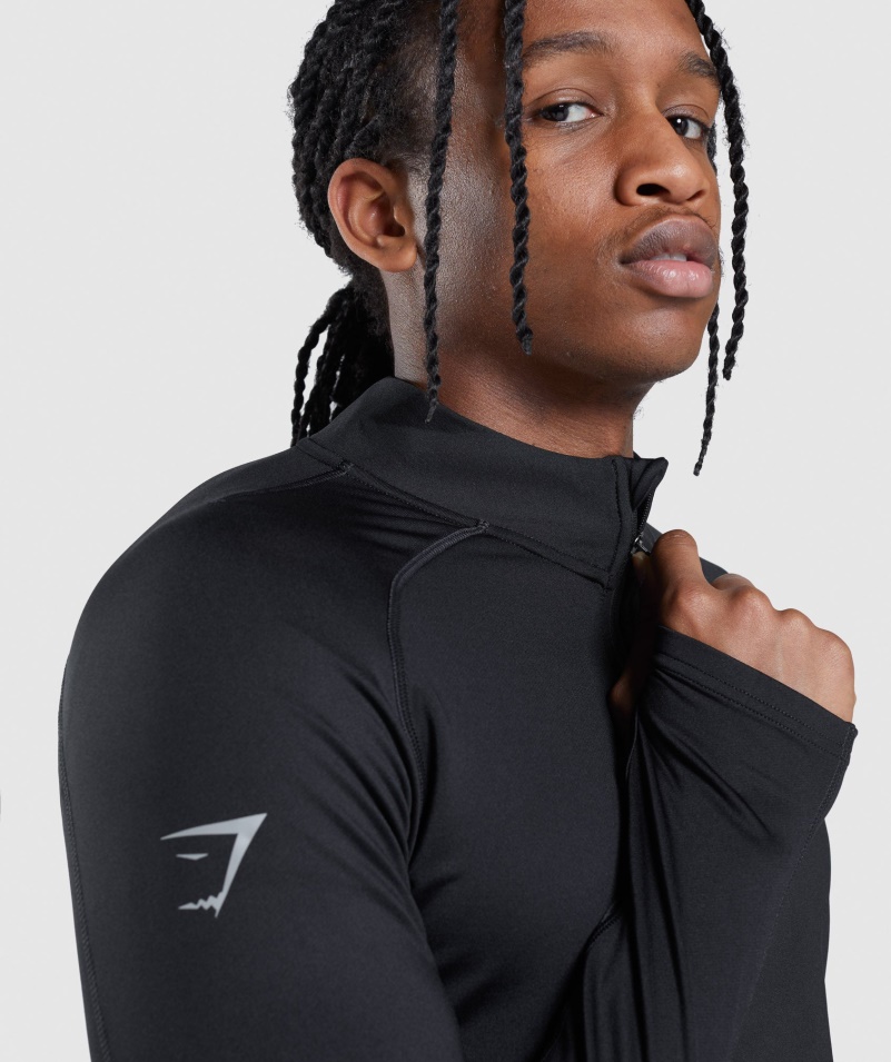 Gymshark Speed Evolve 1/4 Zips Black