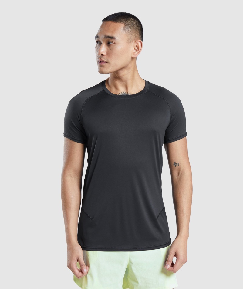 Gymshark Speed Evolve Tričko čierne