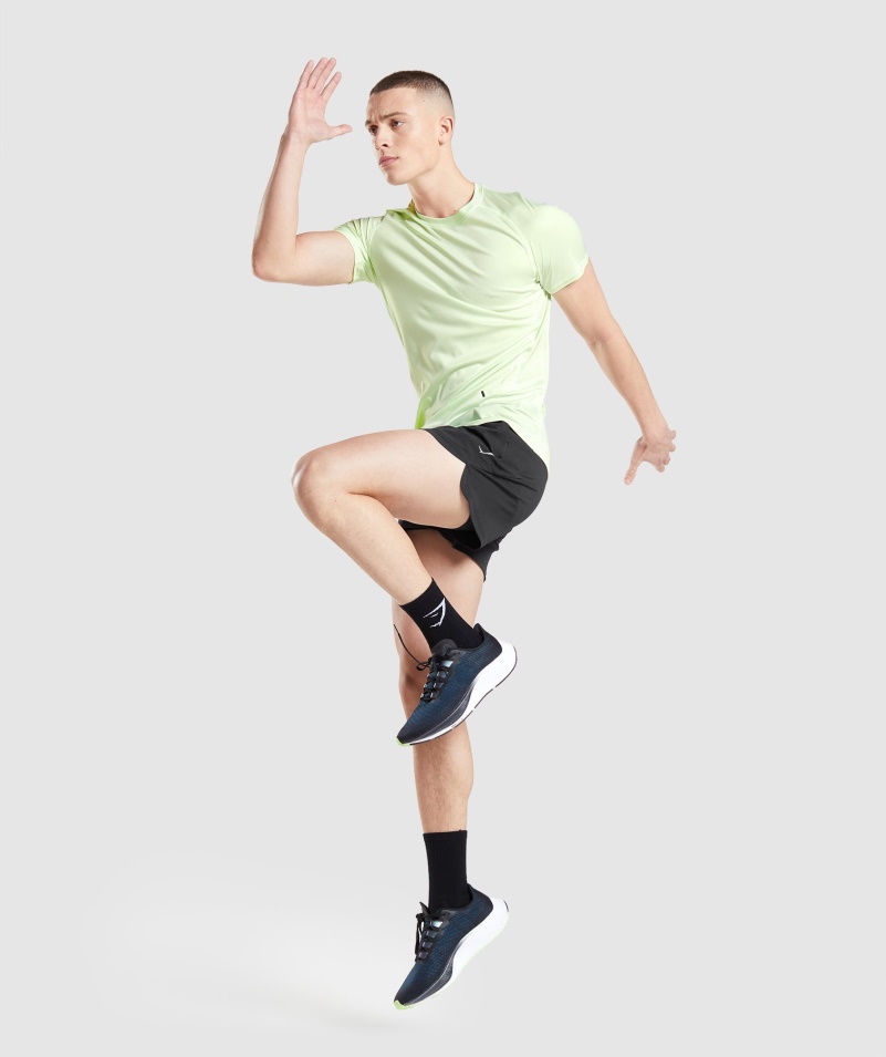 Tričko Gymshark Speed Evolve Uhorka Zelená
