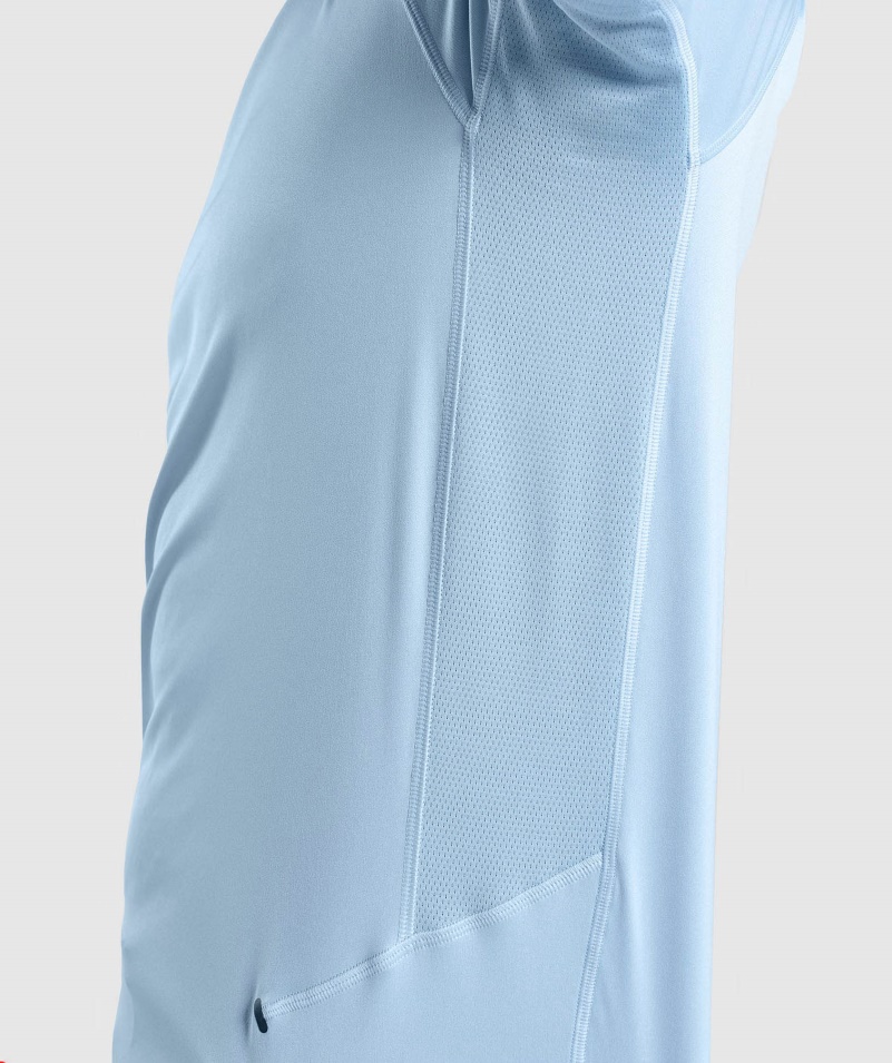 Gymshark Speed Evolve Tričko Moonstone Blue