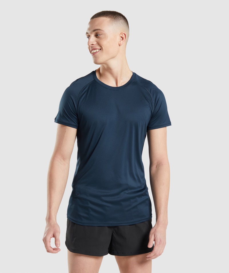Námornícke Tričko Gymshark Speed Evolve