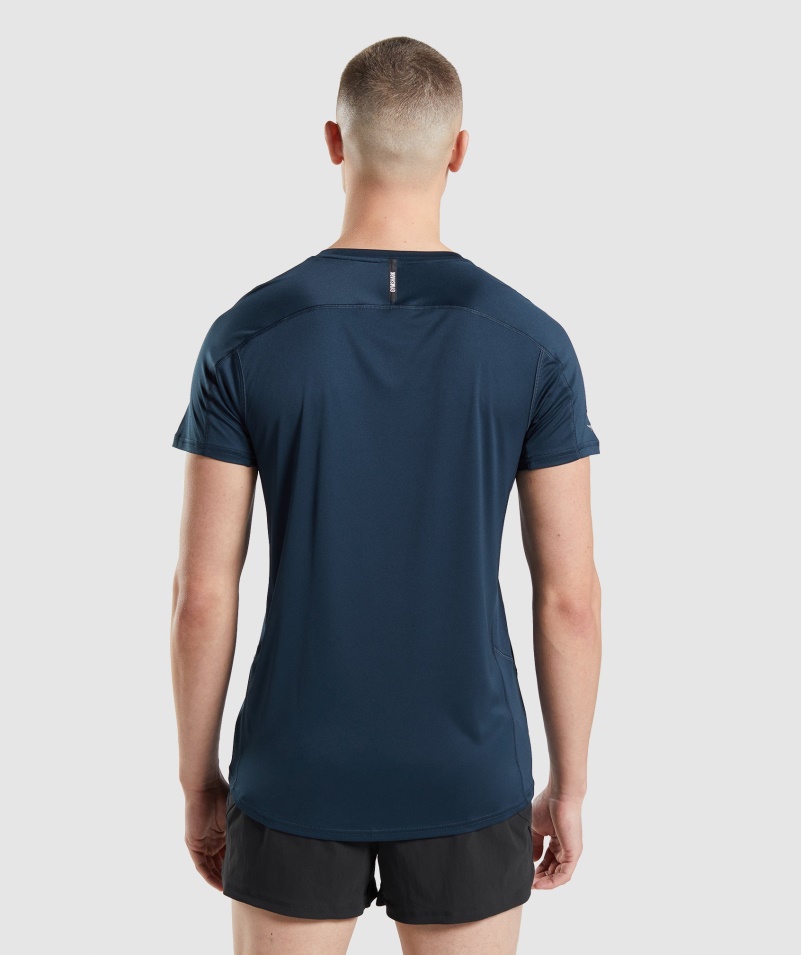 Námornícke Tričko Gymshark Speed Evolve