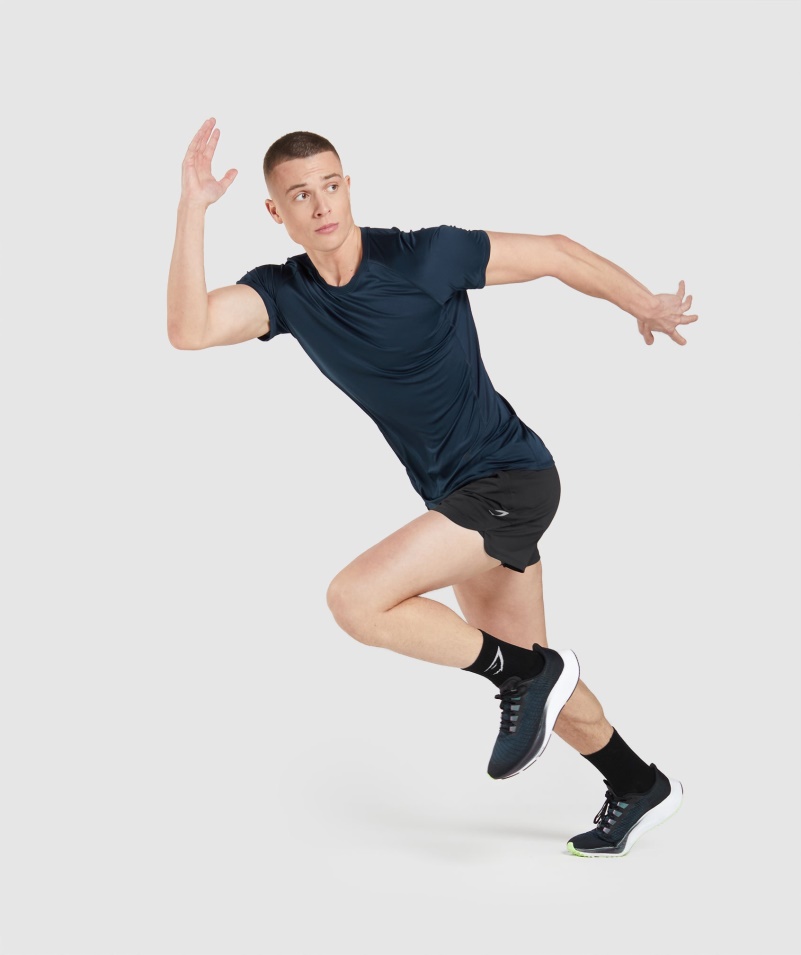 Námornícke Tričko Gymshark Speed Evolve