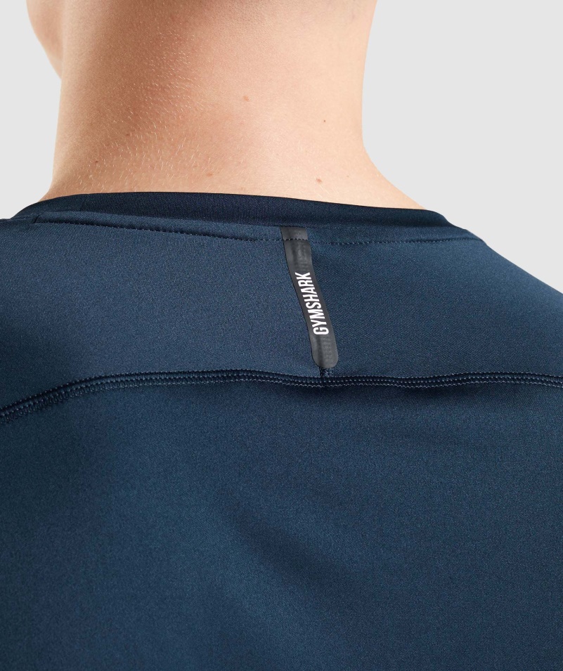 Námornícke Tričko Gymshark Speed Evolve
