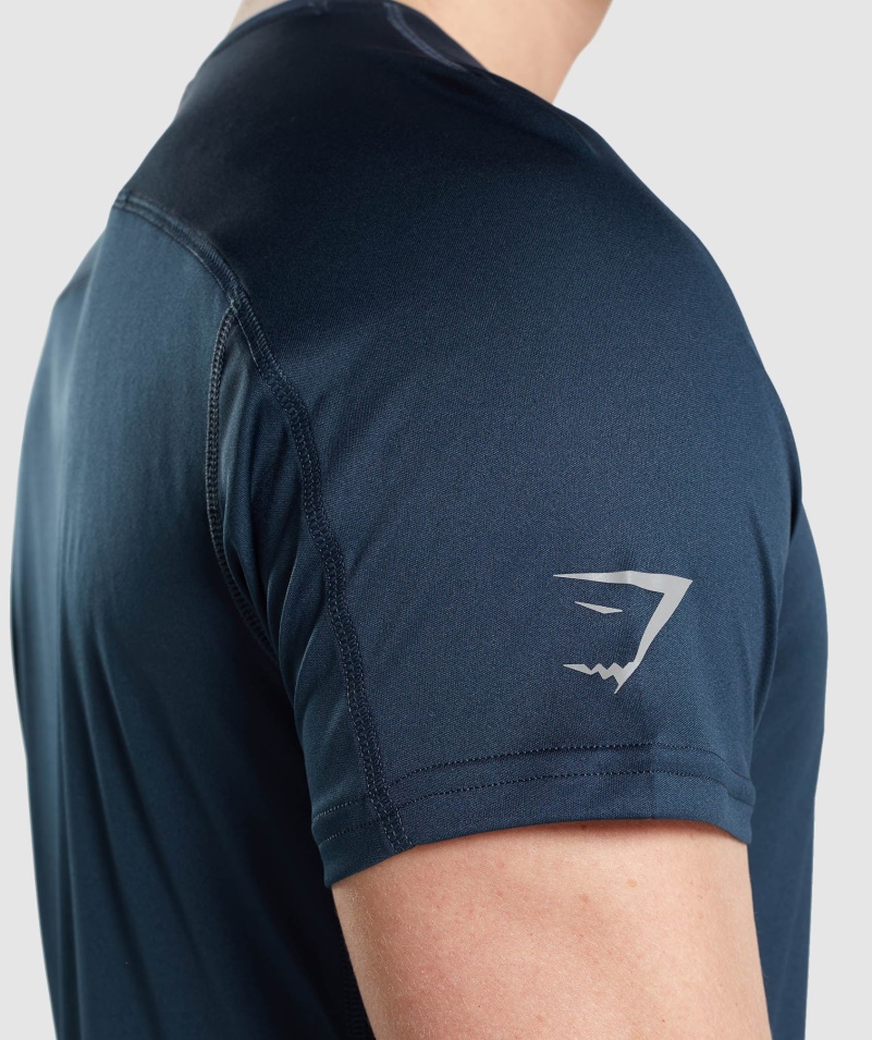Námornícke Tričko Gymshark Speed Evolve