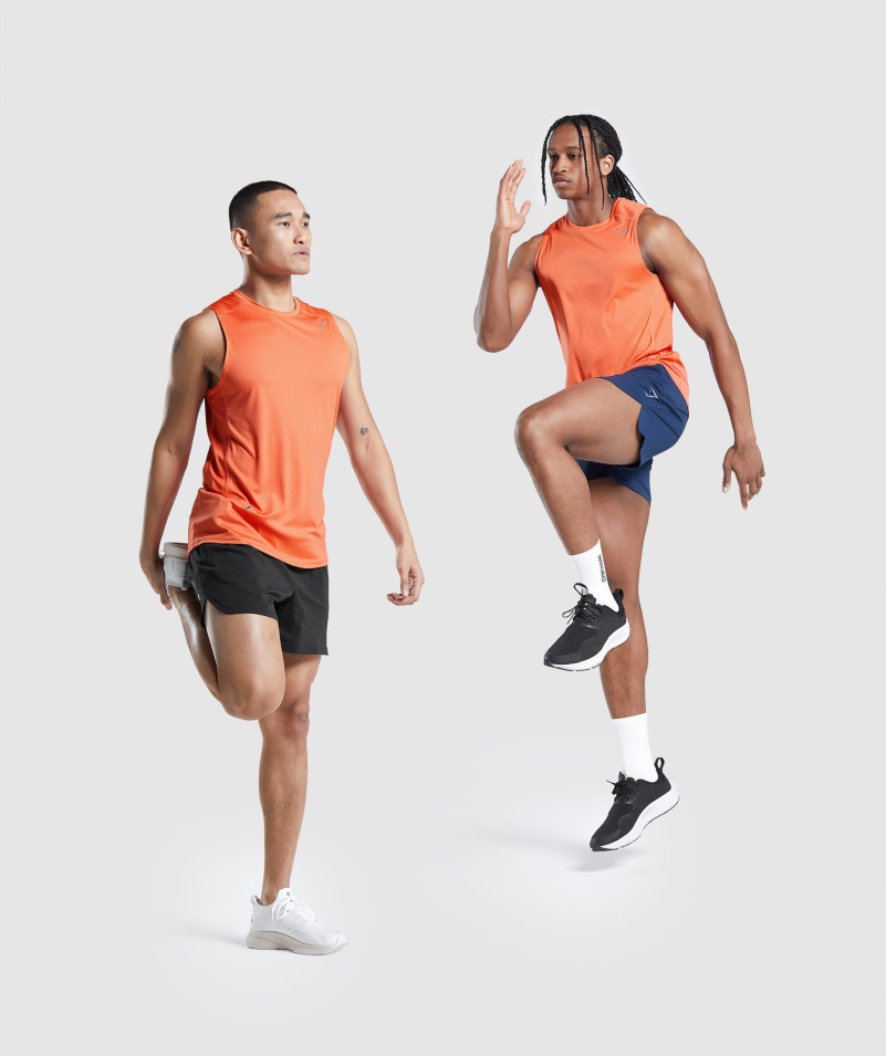Gymshark Speed Evolve Tank Papája Oranžová