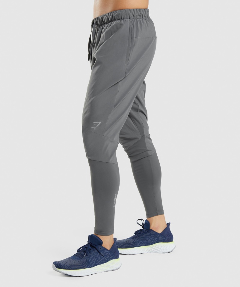 Gymshark Speed Joggers Drevené Uhlie