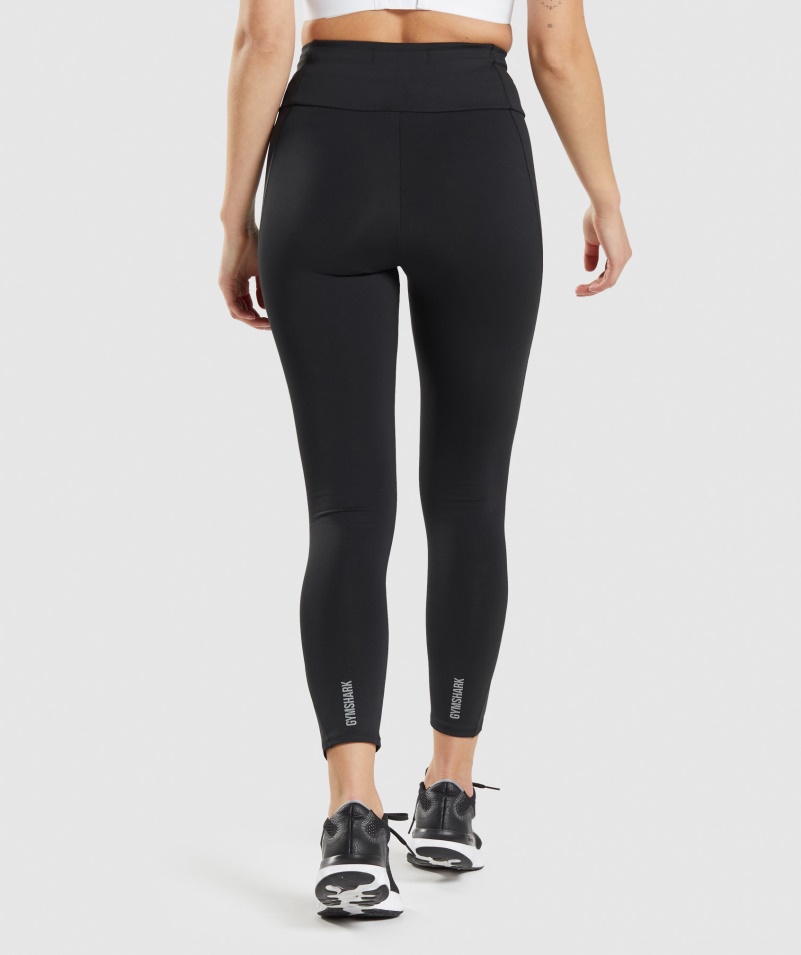 Gymshark Speed Legíny čierne