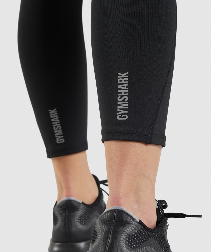 Gymshark Speed Legíny čierne