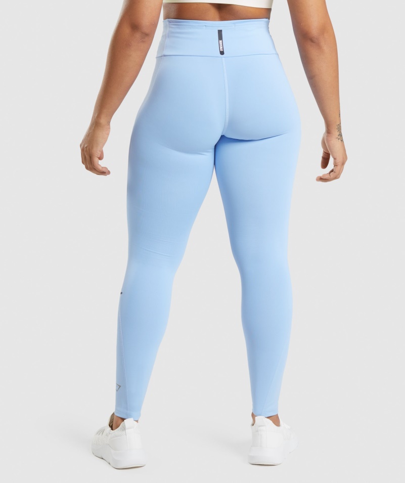 Gymshark Speed Legíny Moonstone Blue