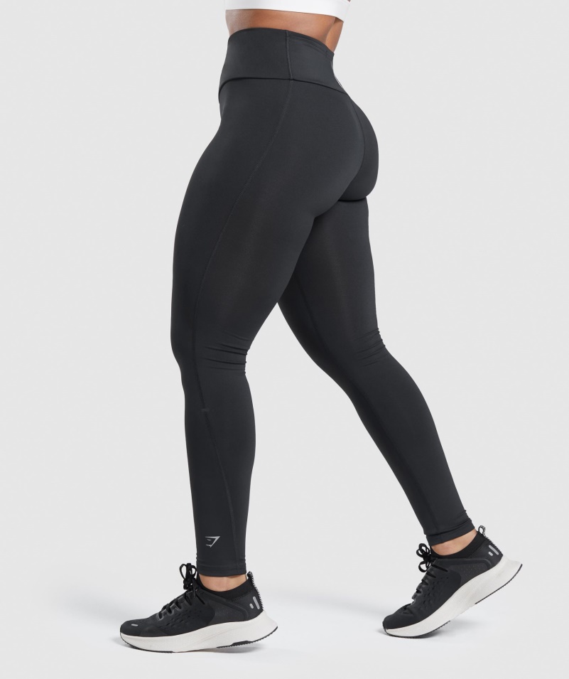 Gymshark Speed Legíny Dámske čierne