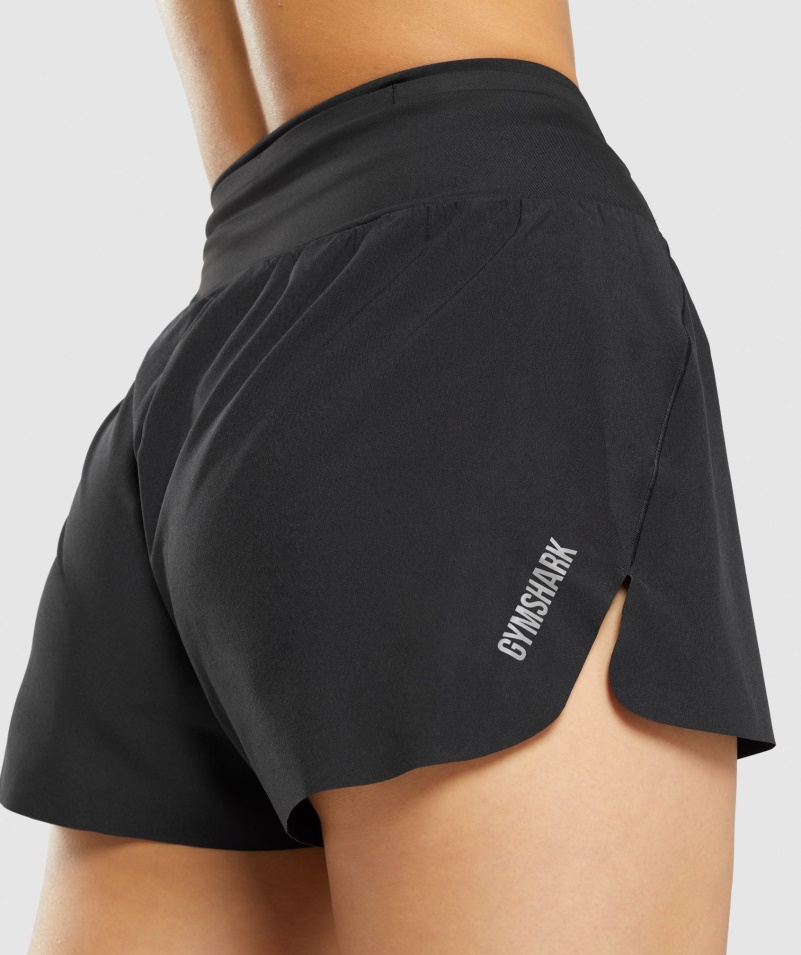 Gymshark Speed šortky čierne