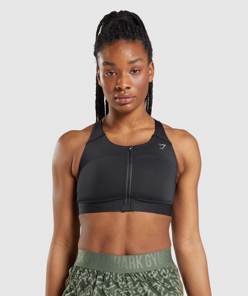 Gymshark Speed športová Podprsenka čierna