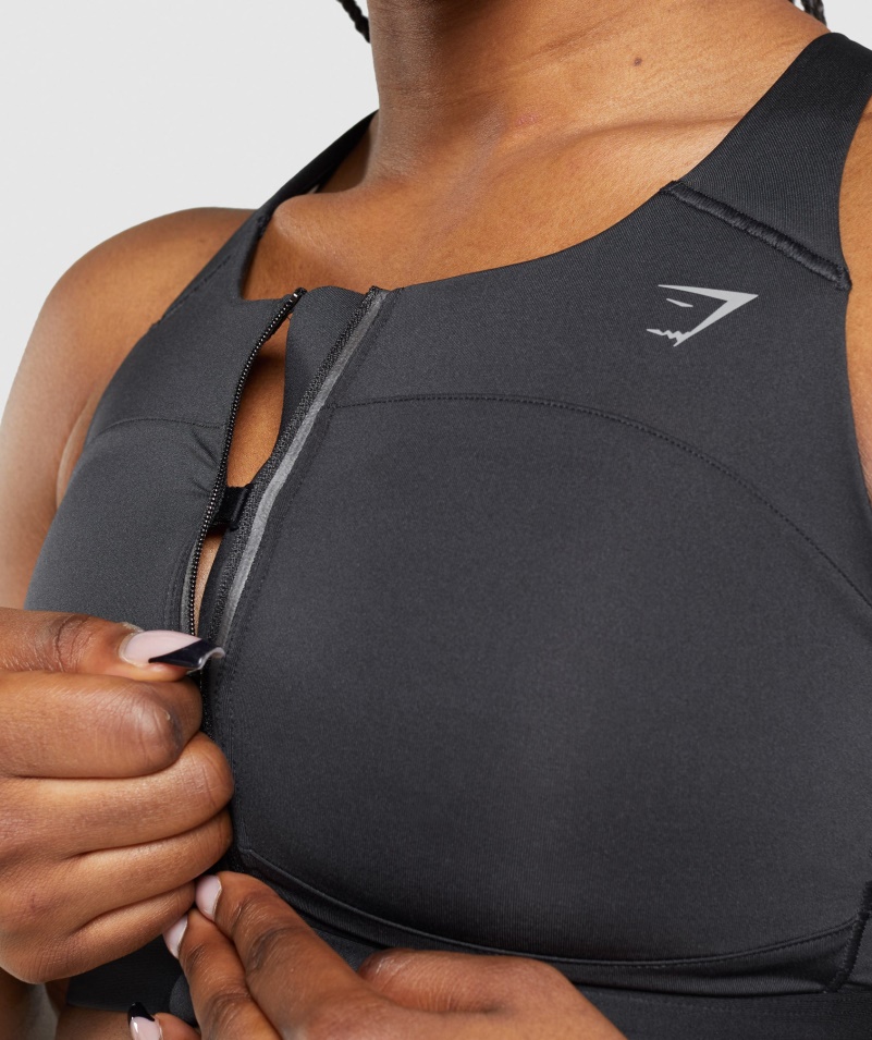 Gymshark Speed športová Podprsenka čierna