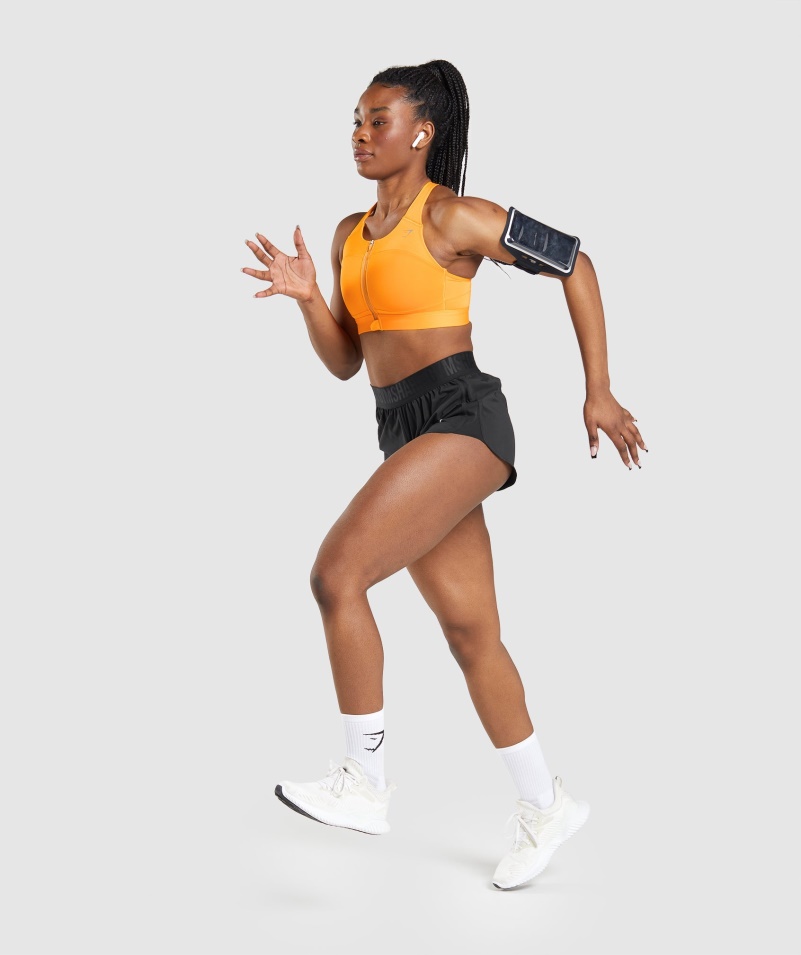 Gymshark Speed Sports Podprsenka Horizont Orange