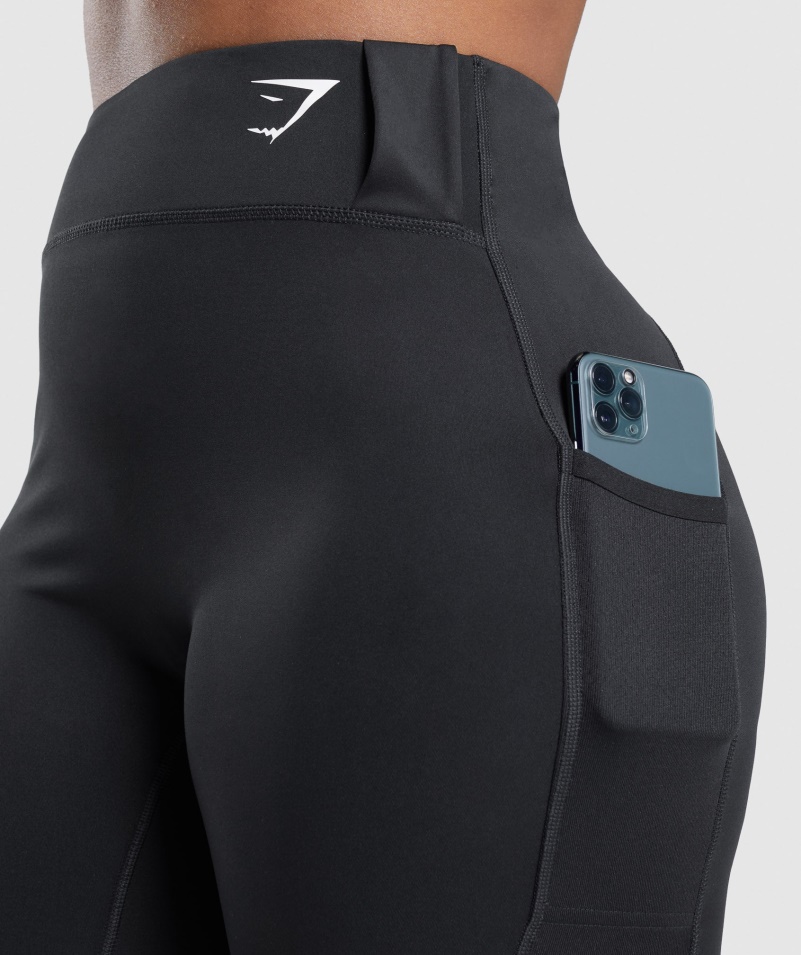 športové Legíny Gymshark čierne