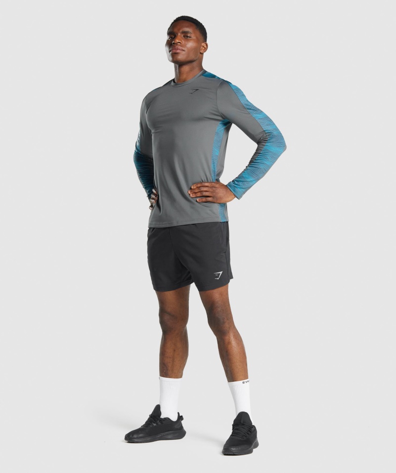 športové šortky Gymshark čierne