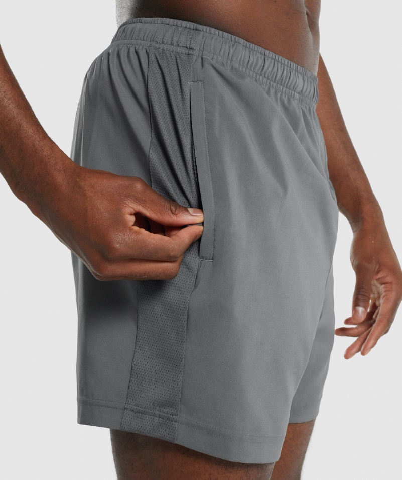 športové šortky Gymshark Uhlie