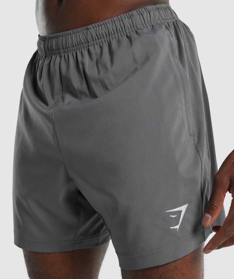 športové šortky Gymshark Uhlie