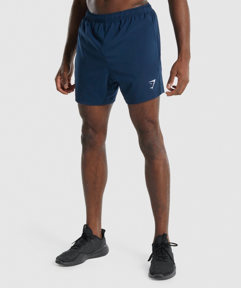 športové šortky Gymshark Námornícke