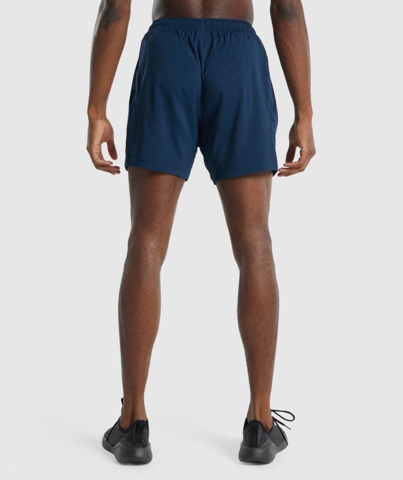 športové šortky Gymshark Námornícke