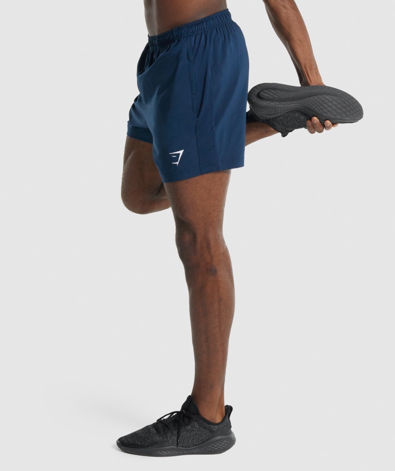 športové šortky Gymshark Námornícke