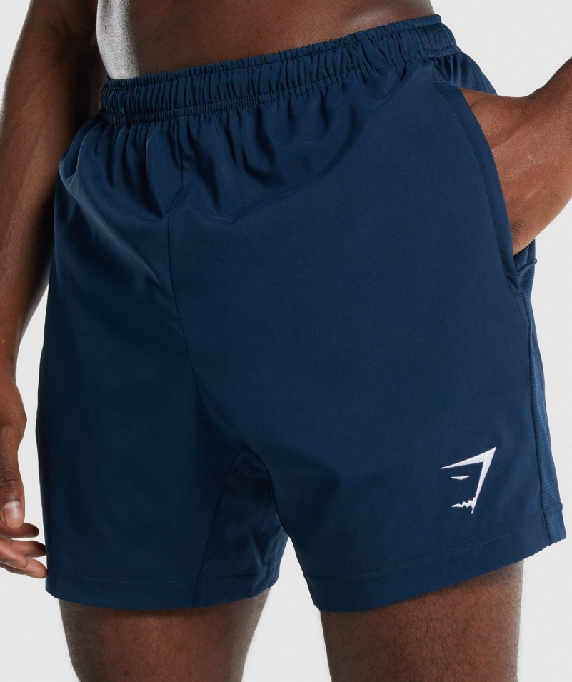 športové šortky Gymshark Námornícke