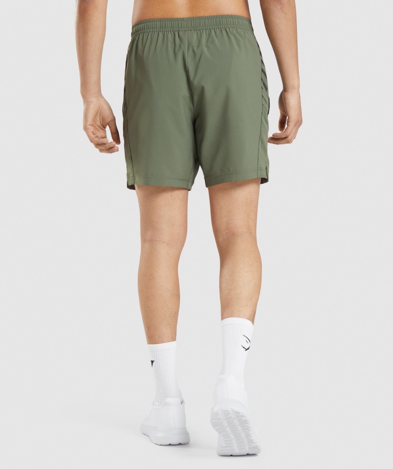 Gymshark športové Pruhované 7